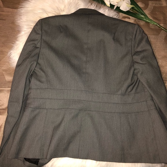 Jones New York Grey stretch BLAZER - Picture 4 of 8
